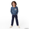Jungen Straight-Jeans aus Raw-Denim