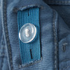 Jungen Straight-Jeans mit Stickerei