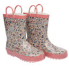Mädchen Gummistiefel im Millefleur-Design