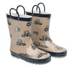Jungen Gummistiefel mit Traktor-Allover