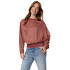 Damen Bluse in Knitter-Optik