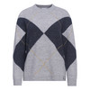 Damen Strickpullover mit Rautenmuster