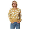 Damen Strickpullover mit Allover-Muster