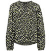 Damen Schlupfbluse mit Allover-Print