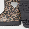 Mädchen Gummistiefel mit Leo-Muster