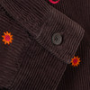 Overshirt voor kinderen van corduroy