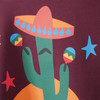 Jongenssweatshirt met opdruk op de rug