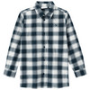 Jungen Flanell-Hemd in Karo-Muster dunkelblau / weiss