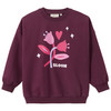 Mädchen Sweatshirt mit Frontprint