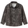 Meisjesovershirt met luipaardprint