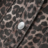 Meisjesovershirt met luipaardprint