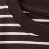 Meisjes-T-shirt met lange mouwen en strepen