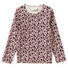 Mädchen Langarmshirt mit Allover-Muster