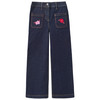 Meisjesjeans met borduursel