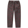 Meisjesjeans met all-over-borduursel