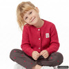 Meisjesjeans met all-over-borduursel