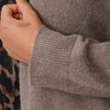 Damen Long-Strickjacke aus Glattstrick