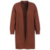 Damen Long-Strickjacke aus Glattstrick