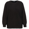 Damen Strickpullover mit Rippstruktur