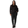 Damen Strickpullover mit Rippstruktur