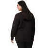 Damen Strickpullover mit Rippstruktur