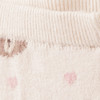 Gebreide babylegging met dierenmotieven