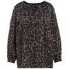 Damen Bluse mit Leo-Muster