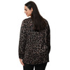 Damen Bluse mit Leo-Muster