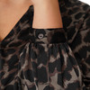 Damen Bluse mit Leo-Muster
