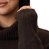 Damen Strickkleid mit Rollkragen