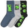 3 Paar Minecraft Socken im Set