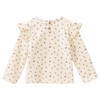 Baby Langarmshirt mit Allover-Muster