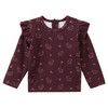 Baby Langarmshirt mit Allover-Muster