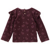 Baby Langarmshirt mit Allover-Muster