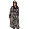 Damen Kleid mit Blumen-Muster