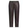 Damen Jogpants in Leder-Optik