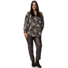 Damen Jogpants in Leder-Optik