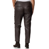 Damen Jogpants in Leder-Optik
