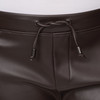 Damen Jogpants in Leder-Optik