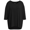 Damen Shirt mit 3/4-Arm schwarz