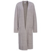 Damen Strickjacke im Long-Style hellgrau