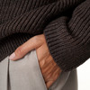 Damen Strickpullover mit V-Ausschnitt