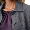 Damen Jacke in Melange-Optik