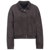 Damen Jacke in Veloursleder-Optik