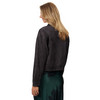 Damen Jacke in Veloursleder-Optik