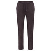 Damen Jogpants in Veloursleder-Optik