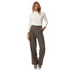 Damen Wide-Leg-Hose mit Allover-Muster