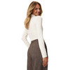 Damen Langarmshirt mit Rollkragen