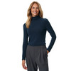 Damen Langarmshirt mit Rollkragen