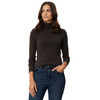 Damen Langarmshirt mit Rollkragen